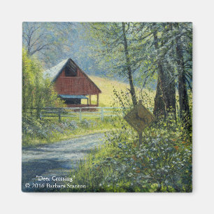 "Hjort korsning" Magnet