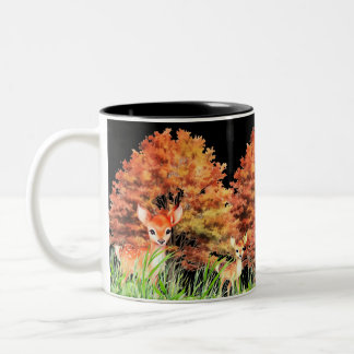 Hjort Lovers Mug Två-Tonad Mugg