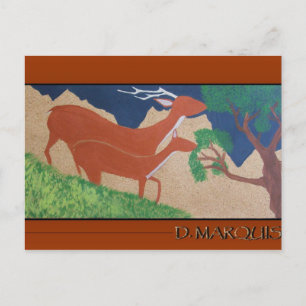 HJORT MATAR POSTCARD VYKORT