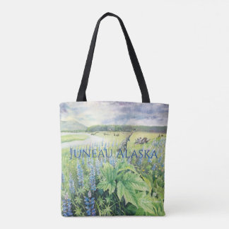Hjort med Alaska Tote Bag Tygkasse