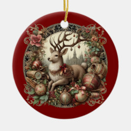 Hjort med dekoration