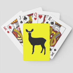 Hjort med strålkastare - casinokort