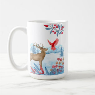Hjort Meets Kardinal ceramic mugg