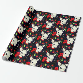 Hjort Mönster Retro-julklapp Presentpapper