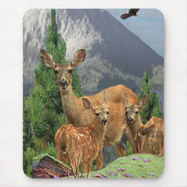 Hjort Mousepad Musmatta (Framsidan)