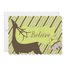 Hjort och Diagonal Rand-julhelgen Helgdag