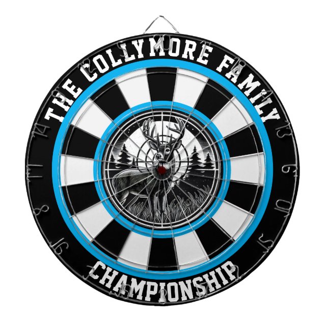 Hjort- och Forest Target Art Darttavla (Framsidan)