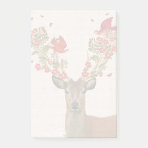 Hjort och Love birds Post-it Block