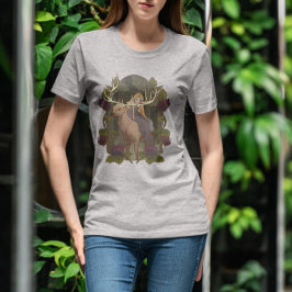 Hjort och mjölk t shirt
