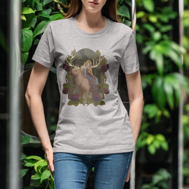 Hjort och mjölk t shirt (Skapare uppladdad)