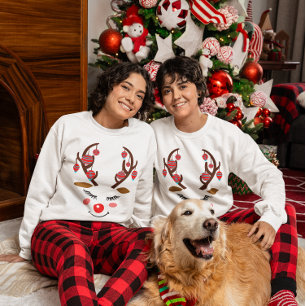 Hjort och prydnadsföremål på Antlers Women's T Shirt