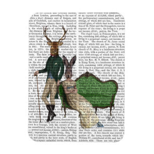 Hjort och Rabbit Magnet