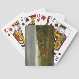Hjort om Prairie (av William Holbrook Beard) Casinokort