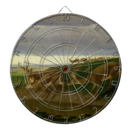 Hjort om Prairie (av William Holbrook Beard) Darttavla