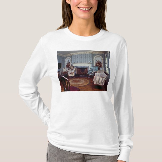 Hjort parkerar mottagningsrum t-shirt (Framsida)