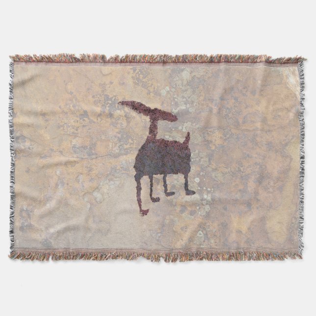 Hjort Petroglyph Rinconada Canyon NM Mysfilt (Framsidan)