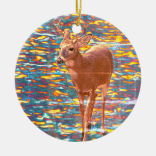 Hjort Photo jul Ornament