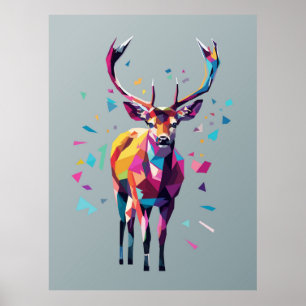 Hjort pop poster