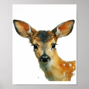 Hjort Porträtt Poster