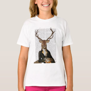 Hjort Porträtt T Shirt