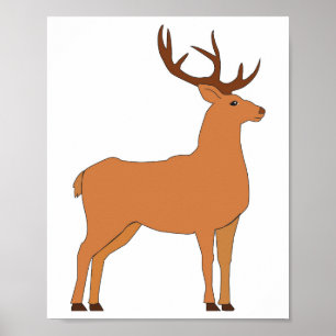 Hjort Poster