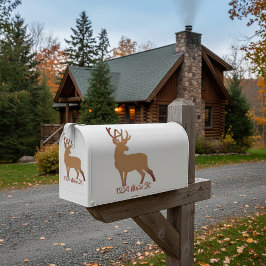 Hjort-postlådedeetikett Klistermärken