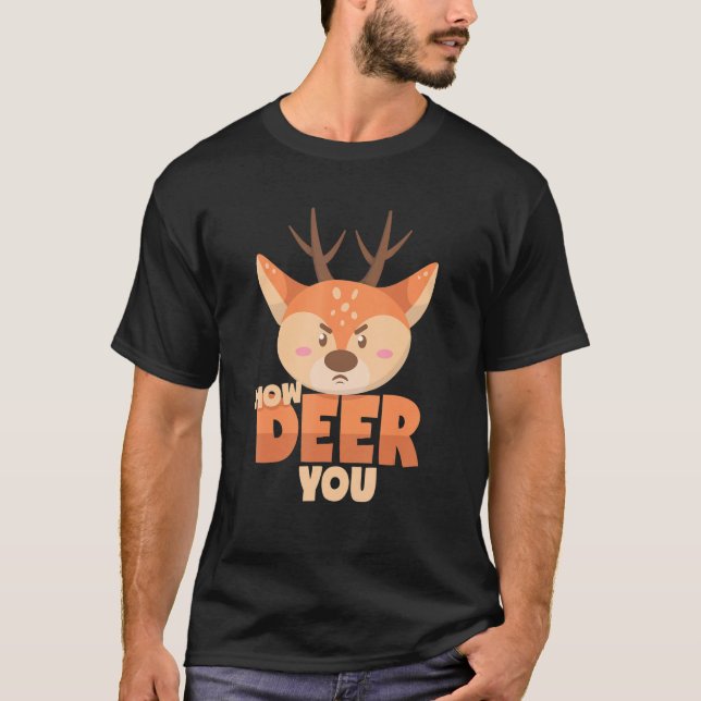 Hjort Pun T Shirt (Framsida)