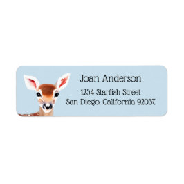 hjort returadress etikett