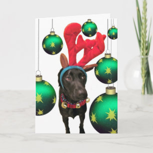 Hjort Santa Helgkort