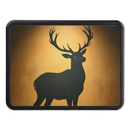 Hjort silhoulette dragkroksskydd