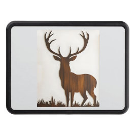 Hjort silhuette dragkroksskydd