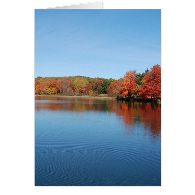 Hjort Sjö Hälsningskort (Framsidan)