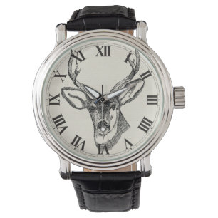 Hjort skissar armbandsur