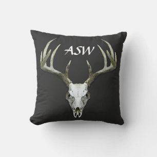 Hjort Skull Antlers Kudde