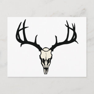 Hjort Skull Vykort