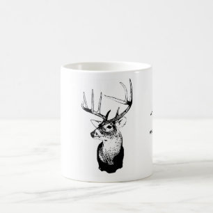 Hjort som jagar 10, pekar kaffemugg