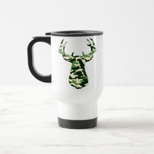 Hjort som jagar den Camo bocken Resemugg
