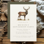 Hjort Stag Hunting Pension Elegant Rustic Party Inbjudningar<br><div class="desc">Hjort Stag Hunting Pension Elegant Rustic Party-inbjudan</div>