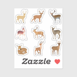Hjort Stickers Klistermärken