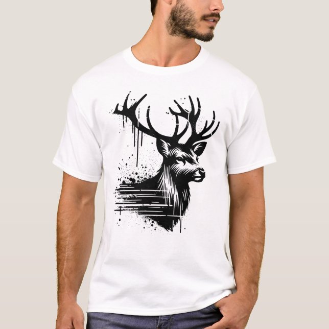 Hjort T Shirt (Framsida)
