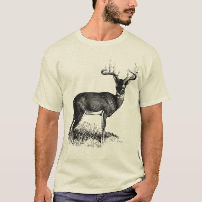 hjort t-shirt (Framsida)