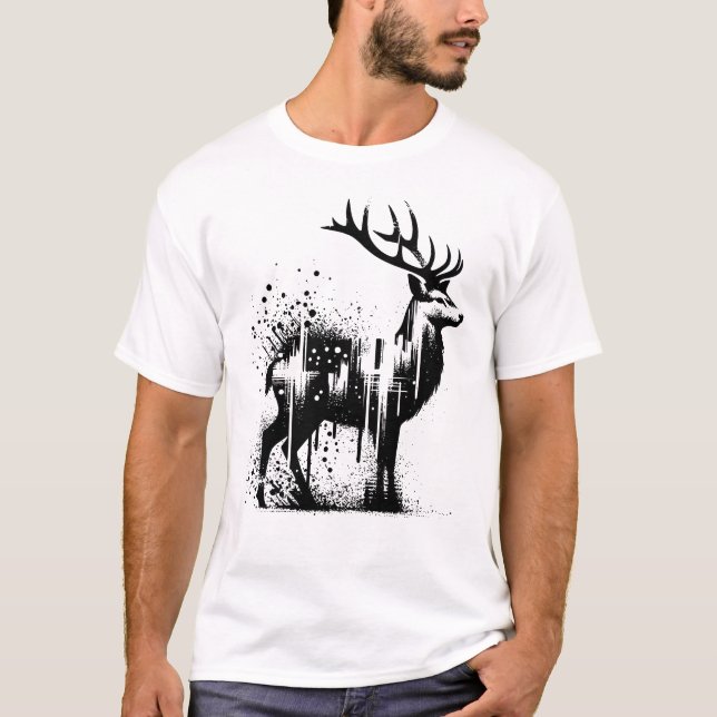 Hjort T Shirt (Framsida)