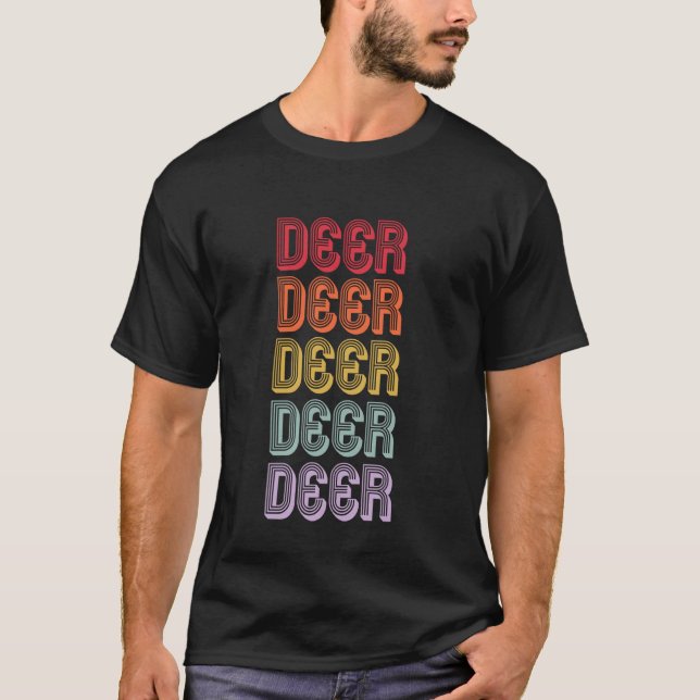 Hjort T Shirt (Framsida)