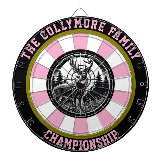 Hjort Target Forest Artwork Darttavla (Framsidan)