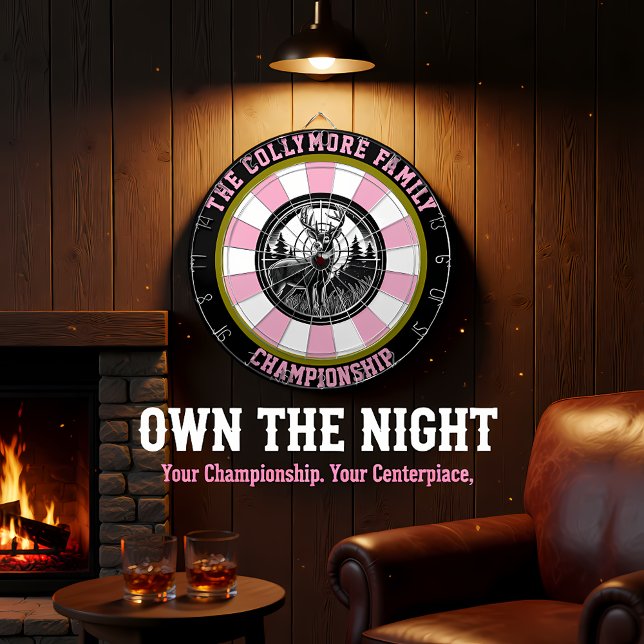 Hjort Target Forest Artwork Darttavla (Skapare uppladdad)