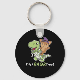 Hjort Trick Rawr Treat T-rex Mummy Costume Nyckelring