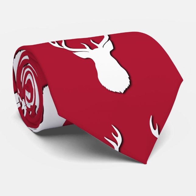 Hjort Trophy Mönster Festive Slips (Rullad)