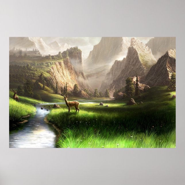 Hjort Valley poster (Framsidan)