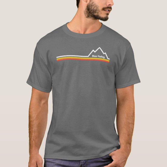 Hjort Valley, Utah T Shirt (Framsida)