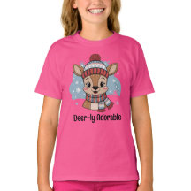 Hjort-vänlig Kids Shirt till jul